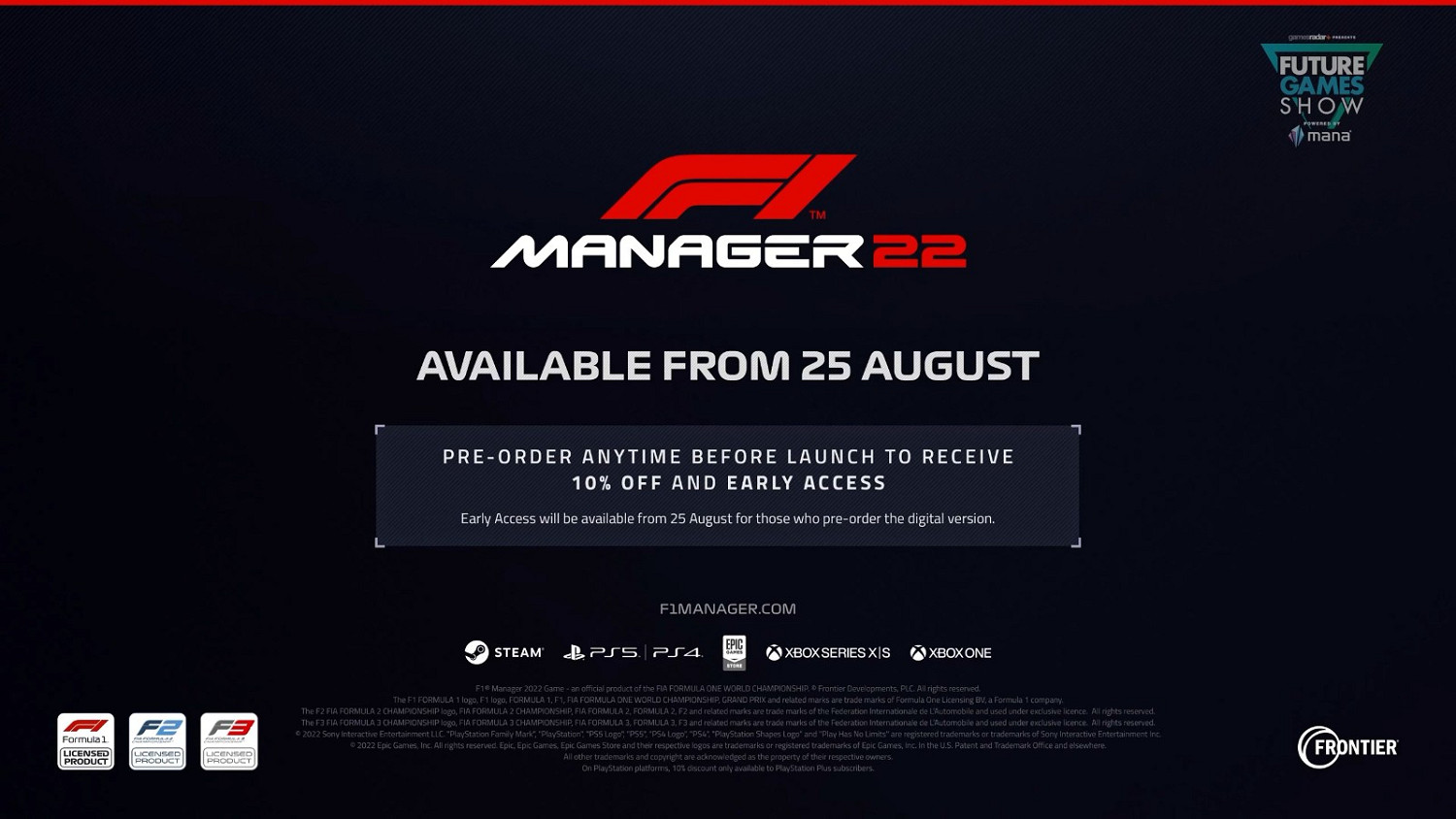 未來遊戲展:《F1車隊經理2022》新預告 選擇將決定一切 未來遊戲展:《F1車隊經理2022》新預告 選擇將決定一切