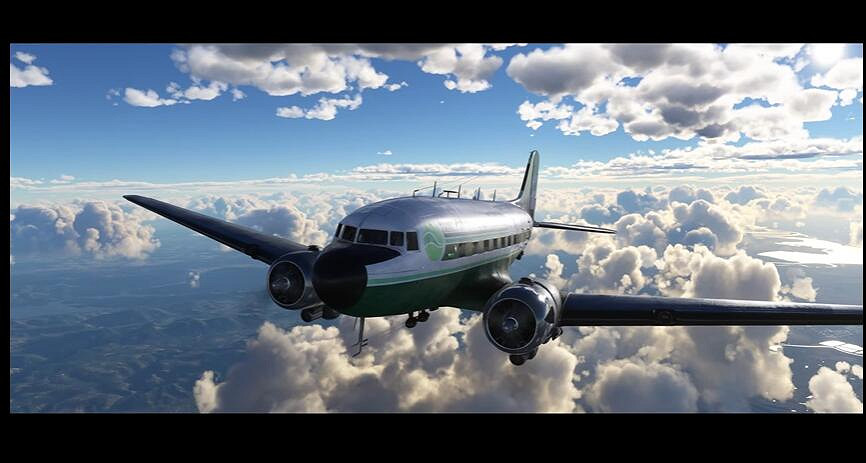 《微軟模擬飛行》40周年紀念 連動最後一戰經典飛船