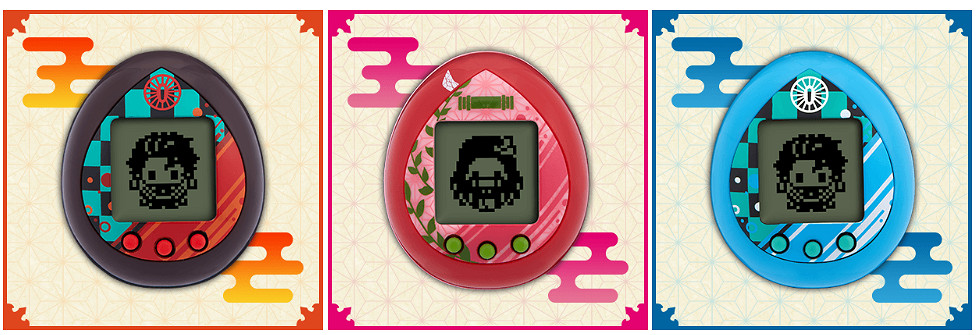 萬代電子寵物機《鬼滅之刃》版公開 充滿了童年的味道