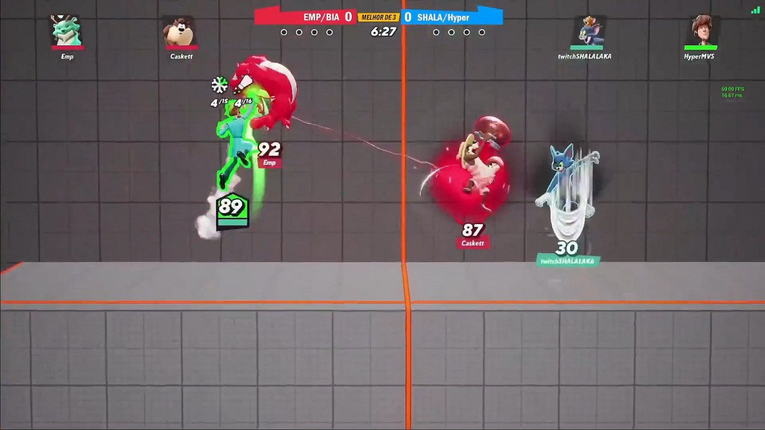 《華納大亂鬥》實機展示 湯姆、傑瑞參戰 《華納大亂鬥》實機展示 湯姆、傑瑞參戰