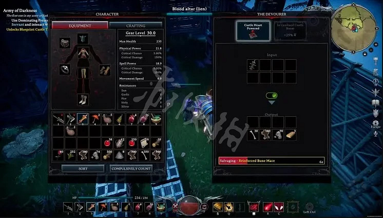 《吸血鬼崛起》v rising裝備怎麽拆解?vrising裝備拆解方法介紹 《吸血鬼崛起》v rising裝備怎麽拆解?vrising裝備拆解方法介紹