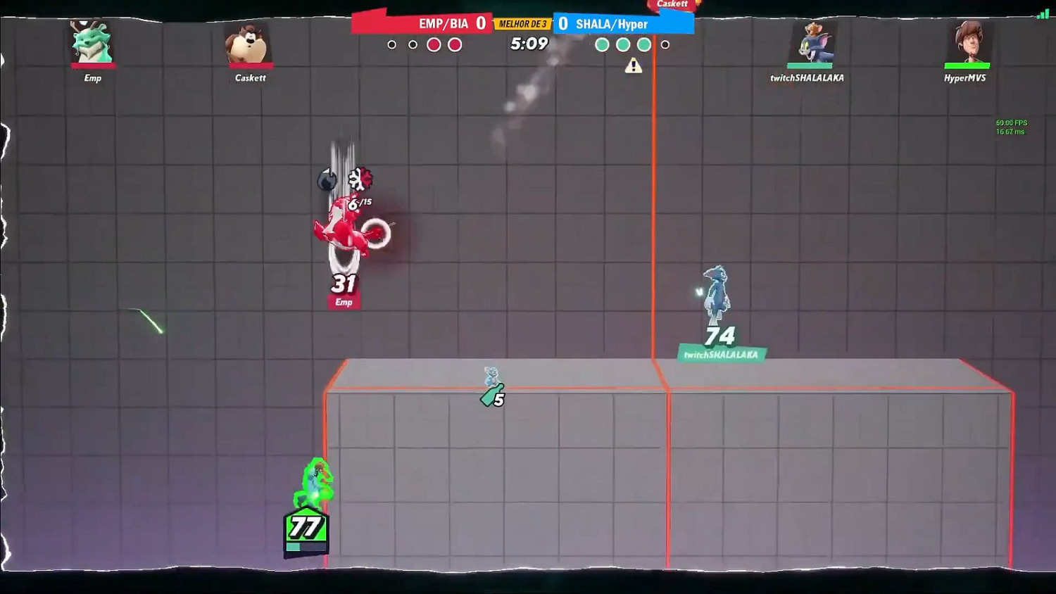 《華納大亂鬥》實機展示 湯姆、傑瑞參戰 《華納大亂鬥》實機展示 湯姆、傑瑞參戰