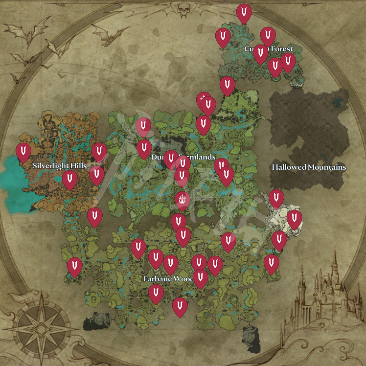 《吸血鬼崛起》Boss位置在哪?全Boss位置一覽圖 《吸血鬼崛起》Boss位置在哪?全Boss位置一覽圖