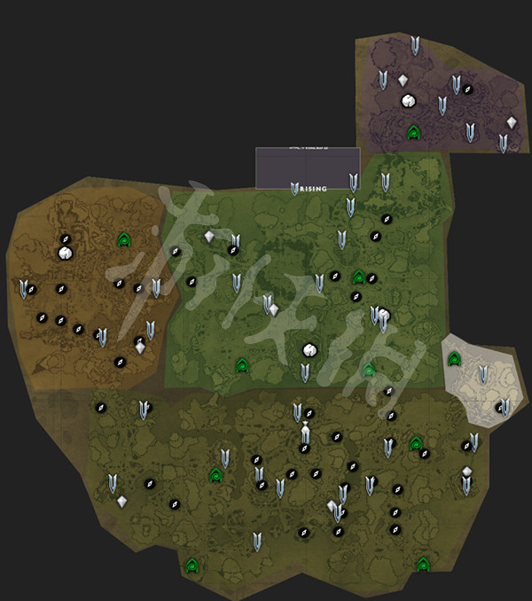 《吸血鬼崛起》地圖資源如何分布?Vrising地圖資源標注分享 《吸血鬼崛起》地圖資源如何分布?Vrising地圖資源標注分享