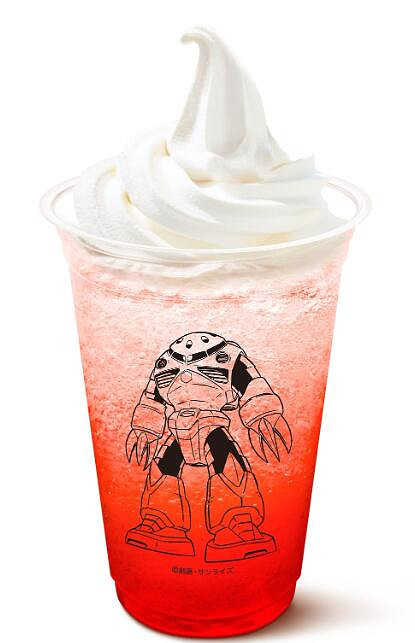 地球漢堡好！日本麥當勞 x《高達》夏亞限定餐品推出