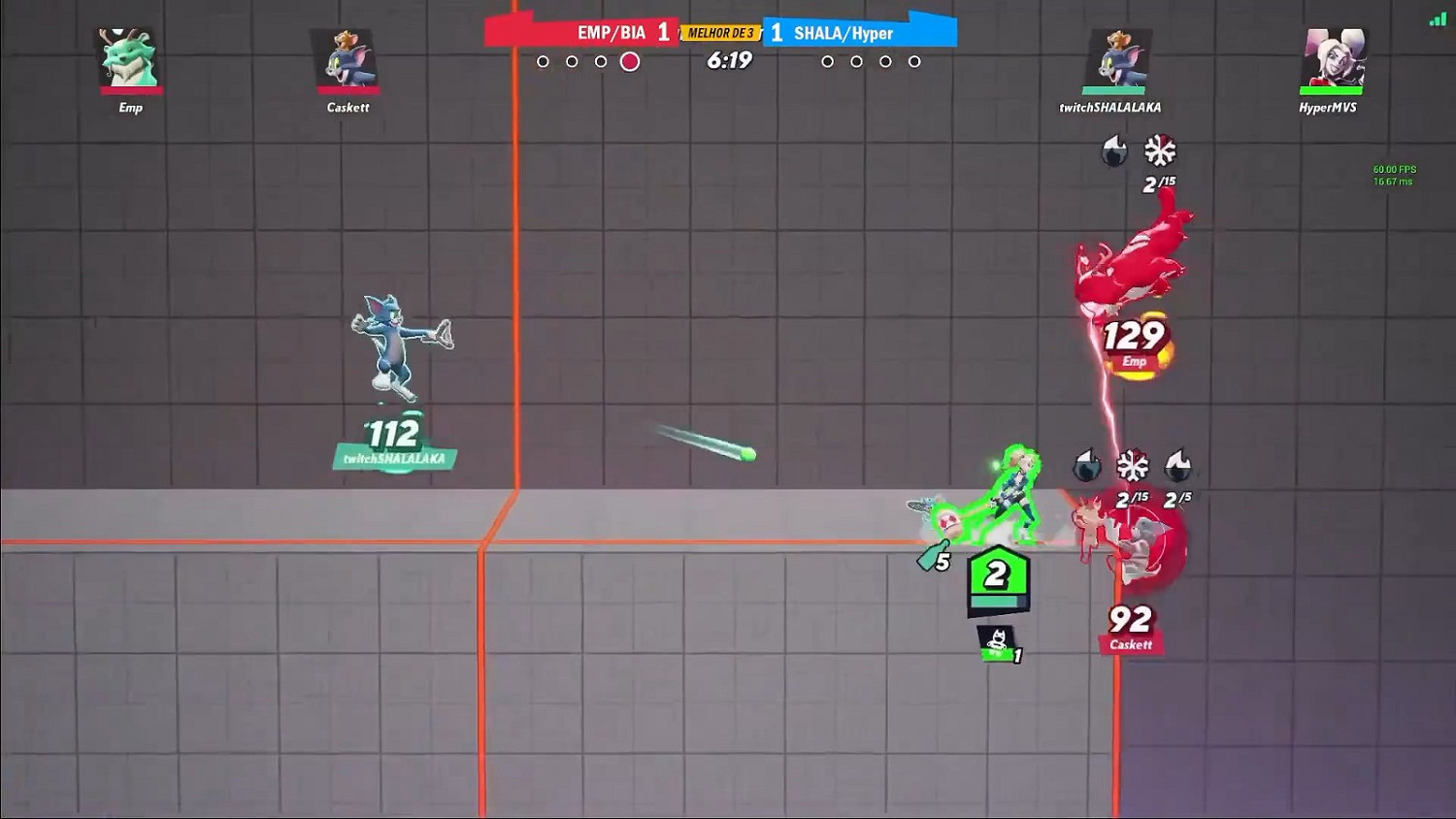 《華納大亂鬥》實機展示 湯姆、傑瑞參戰 《華納大亂鬥》實機展示 湯姆、傑瑞參戰