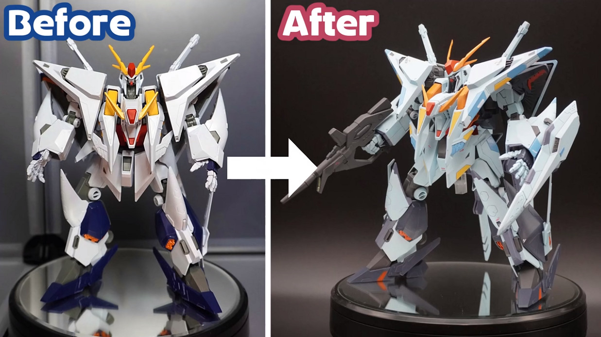 36G的“女菩薩”,也是高達模型製作大師 36G的“女菩薩”,也是高達模型製作大師