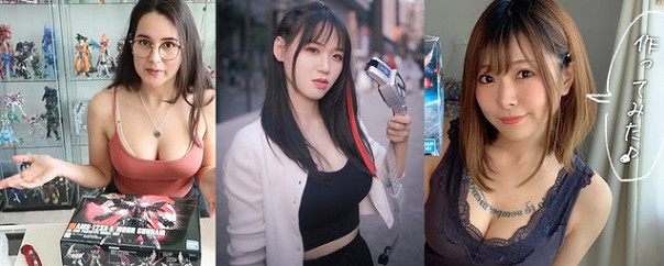 36G的“女菩薩”,也是高達模型製作大師 36G的“女菩薩”,也是高達模型製作大師