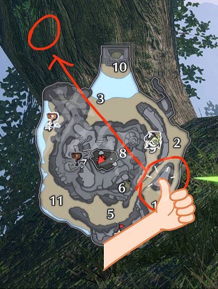 《魔物獵人崛起》密林隱藏區域在哪？曙光DLC密林隱藏區域位置