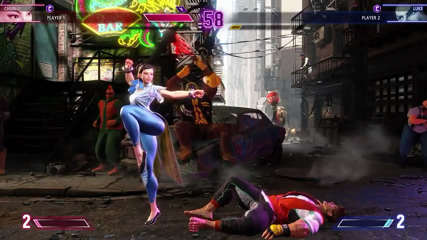 《快打旋風6》IGN超長展示:春麗扭腰翹臀 身材美好 《快打旋風6》IGN超長展示:春麗扭腰翹臀 身材美好