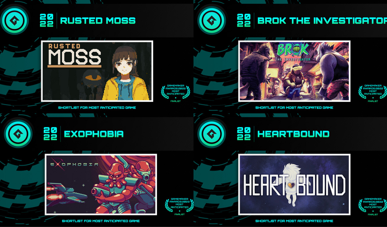GameMaker獨立遊戲2022年度獎項提名揭曉