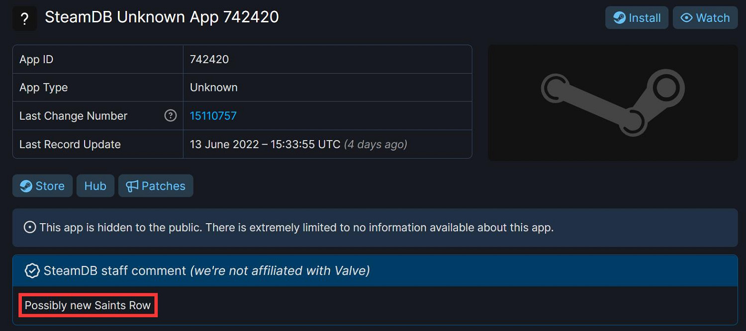 Epic獨占《黑街聖徒》《鬼玩人》Steam後台資料曝光!