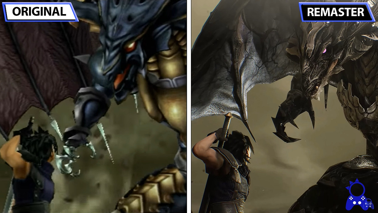 《最終幻想7：核心危機 重聚》與原版詳細對比影片