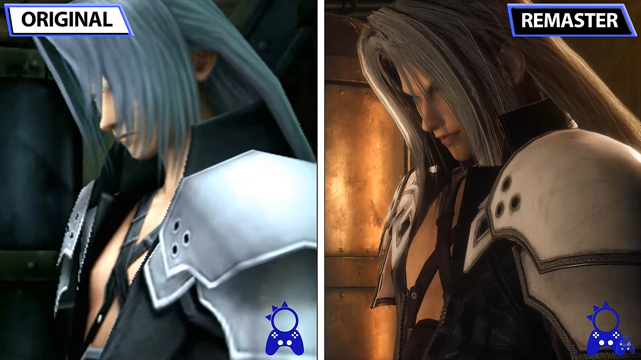 《最終幻想7：核心危機 重聚》與原版詳細對比影片