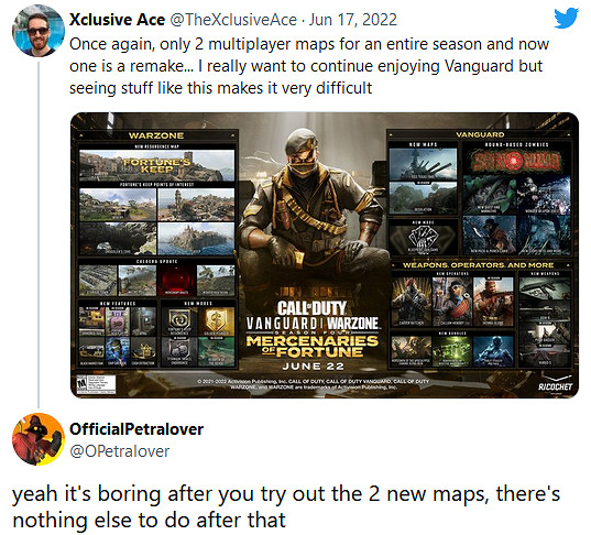 《決勝時刻:先鋒》第四賽季還未上線 玩家已表示失望 《決勝時刻:先鋒》第四賽季還未上線 玩家已表示失望