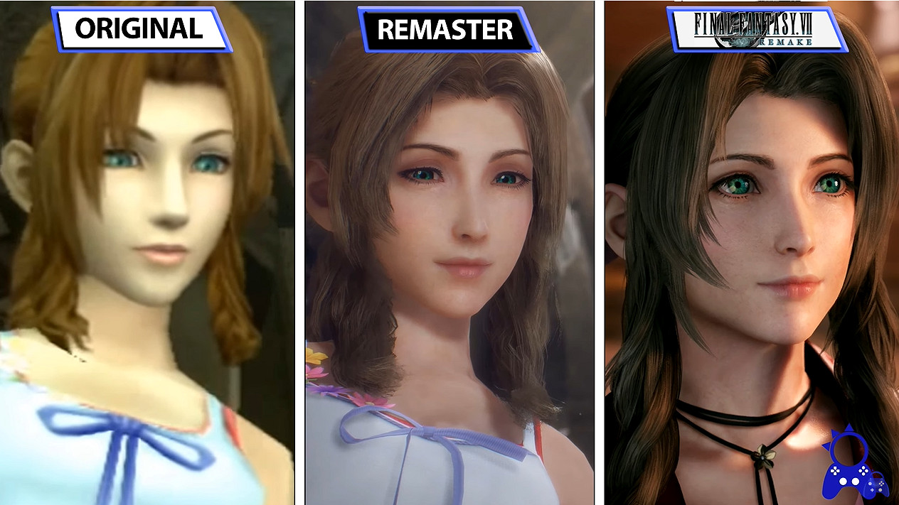 《最終幻想7：核心危機 重聚》與原版詳細對比影片