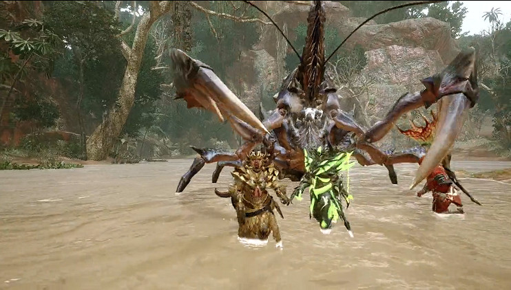 《魔物獵人崛起：曙光》將軍鐮蟹 / 熾妃蜘蛛展示公開