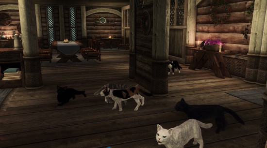 《上古卷軸5:天際》“養貓”MOD 2.0版本發布!展示欣賞 《上古卷軸5:天際》“養貓”MOD 2.0版本發布!展示欣賞