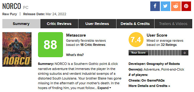 2022年中盤點！M站評分最高的十款遊戲 第一毫無懸念