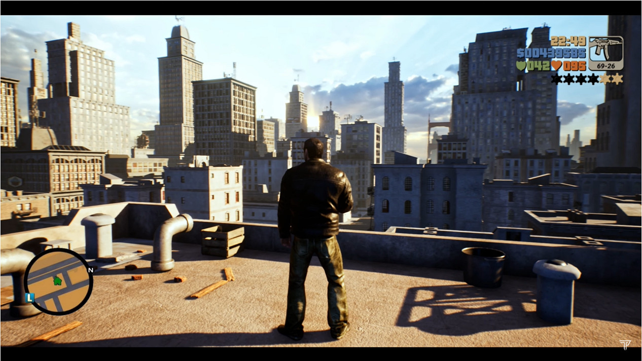 同人逼死官方系列 大神自製《GTA3》虛幻5重製版