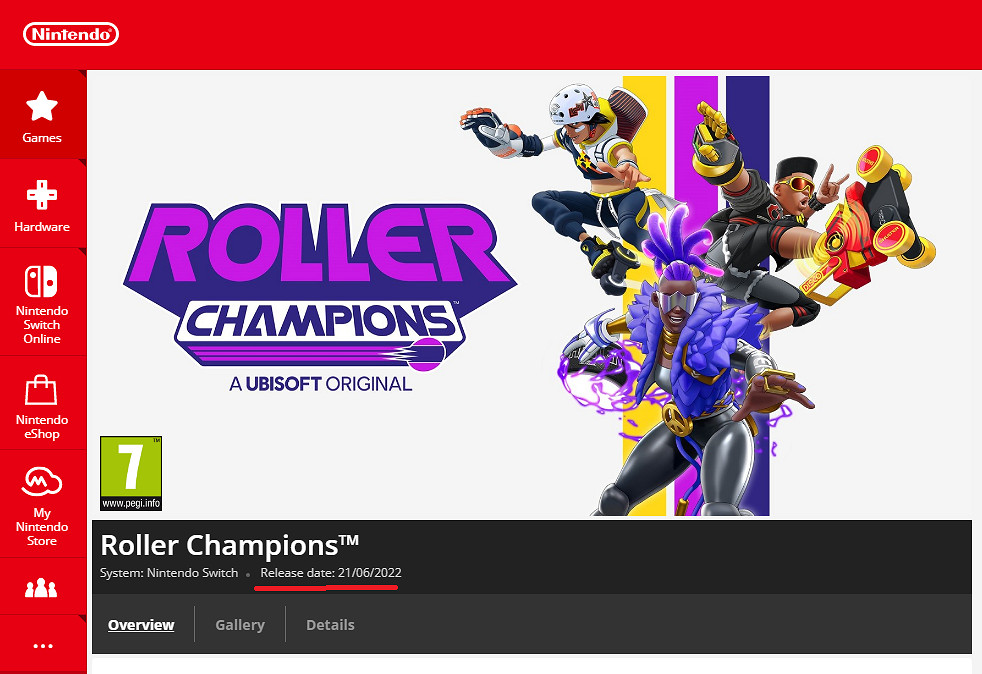 育碧免費體育遊戲《冠軍衝刺》Switch版發售日泄露！