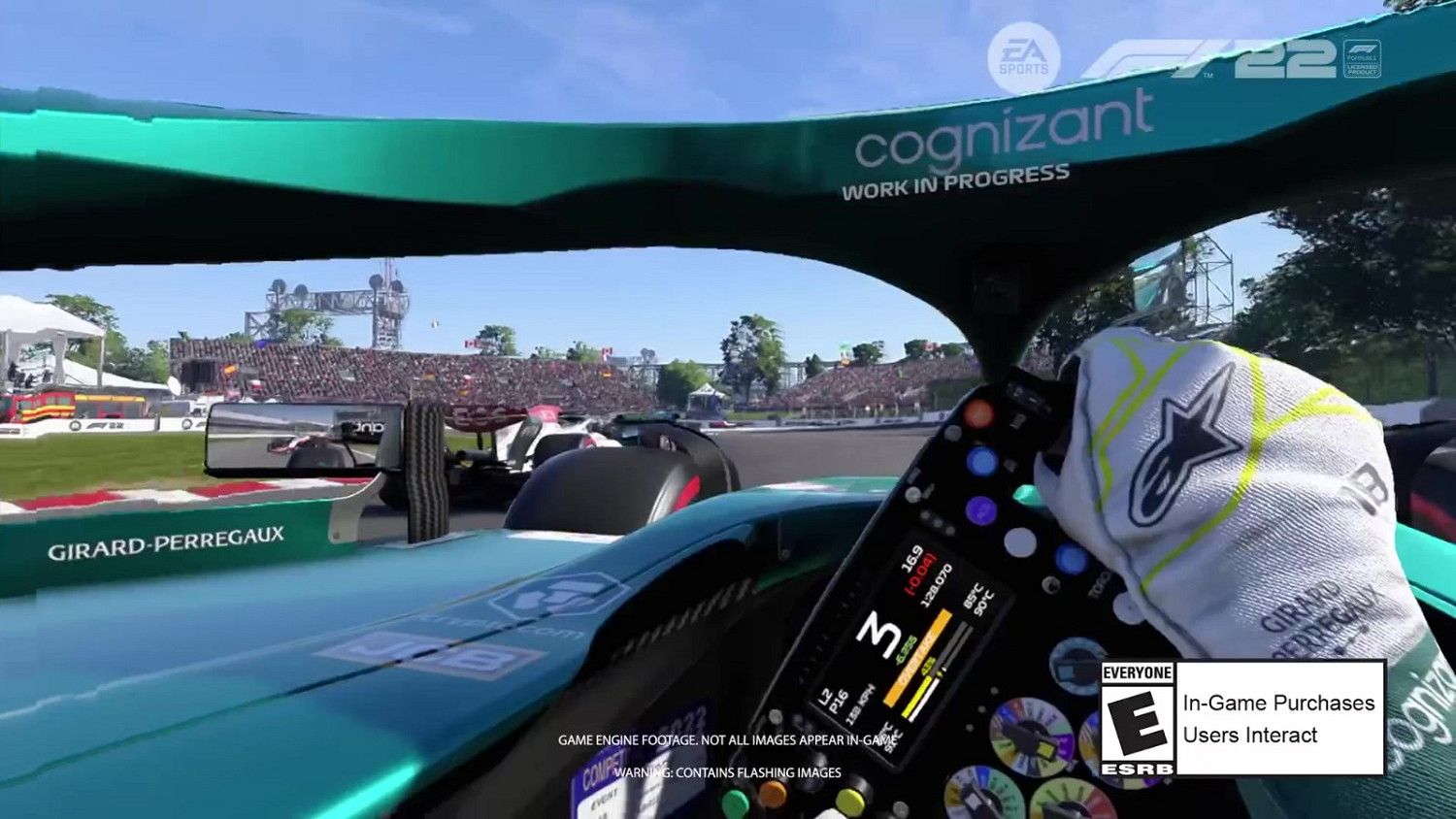 《F1 22》新預告片展示了PC獨佔VR實機影片 《F1 22》新預告片展示了PC獨佔VR實機影片