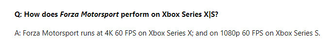 《極限競速》新作Xbox幀數解析度表現：4K/1080P 60幀