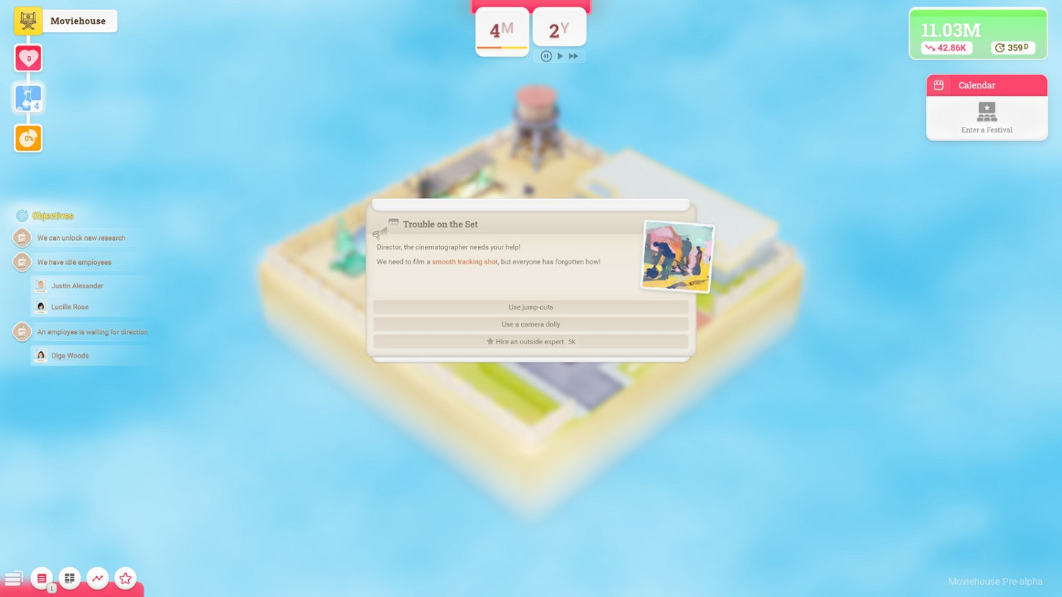 管理自己的電影製片廠 《Moviehouse》2022年秋季發售 管理自己的電影製片廠 《Moviehouse》2022年秋季發售