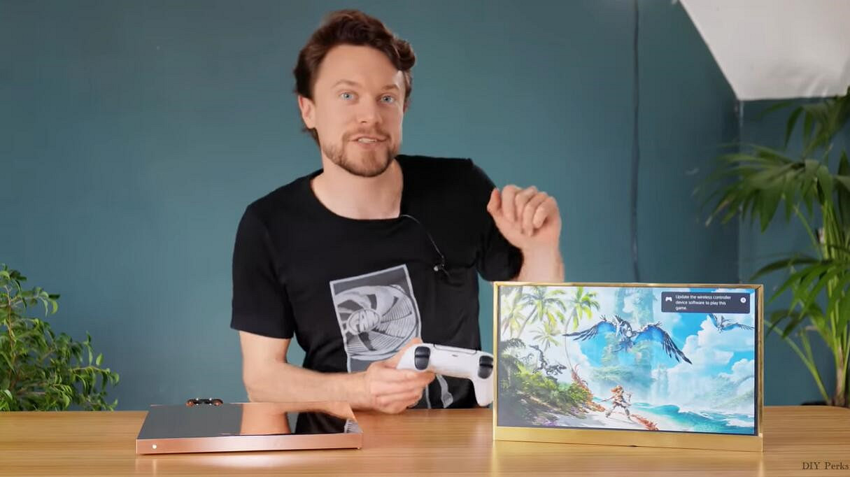 技術宅大神出手！魔改"超薄版PS5"：2cm水冷散熱！