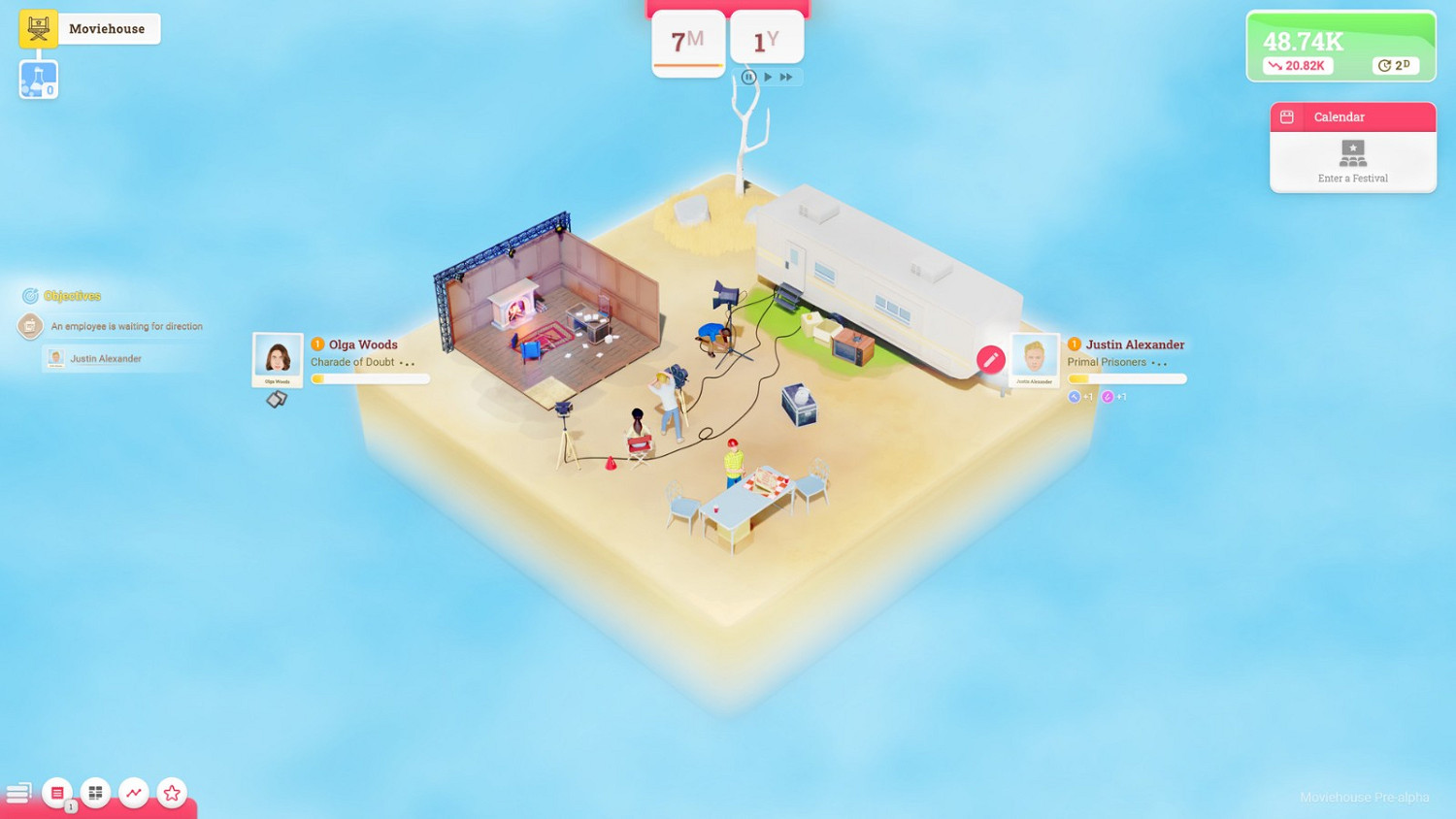 管理自己的電影製片廠 《Moviehouse》2022年秋季發售 管理自己的電影製片廠 《Moviehouse》2022年秋季發售