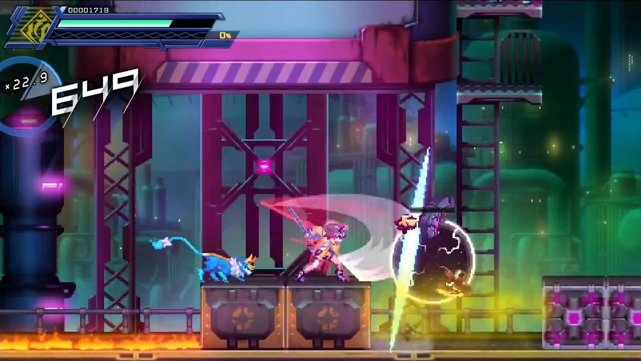 Switch獨佔遊戲《蒼穹雷霆 Gunvolt 3》7月28日發售