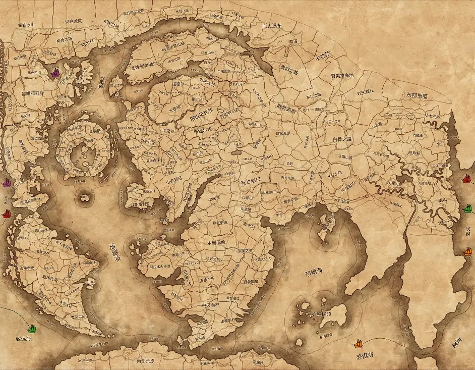 《全戰戰鎚3》&quot;超凡帝國&quot;地圖揭露！全新海上航線功能