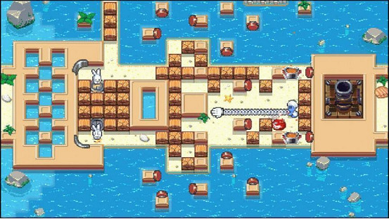 可愛又邪惡的兔兔來襲！復古街機風格遊戲《起飛吧！兔兔》即將上線