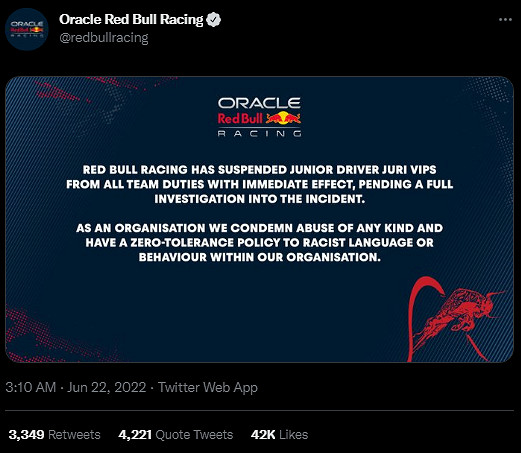 政治正確行業標杆？職業車手玩《戰區》爆粗口被停賽