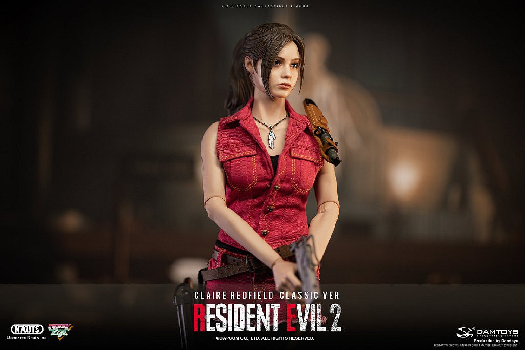 1680元!《生化2RE》裡昂/克萊爾經典造型可動人偶! 1680元!《生化2RE》裡昂/克萊爾經典造型可動人偶!