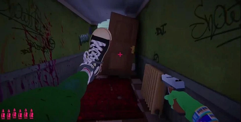 用腳打完飛機後，我只覺得索然無味