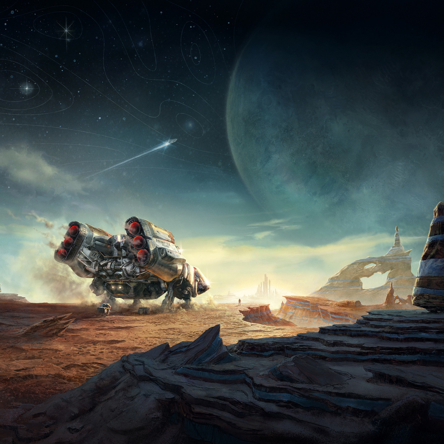 B社發布《星空之地》精美主題壁紙!浩瀚宇宙美不勝收 B社發布《星空之地》精美主題壁紙!浩瀚宇宙美不勝收