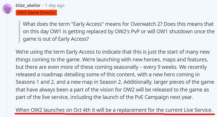 《鬥陣特攻2》上線後將停止對《鬥陣特攻1》的支援! 《鬥陣特攻2》上線後將停止對《鬥陣特攻1》的支援!