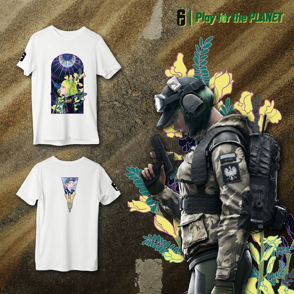 育碧推出《虹彩六號》公益T恤 助力社區公益2.0項目