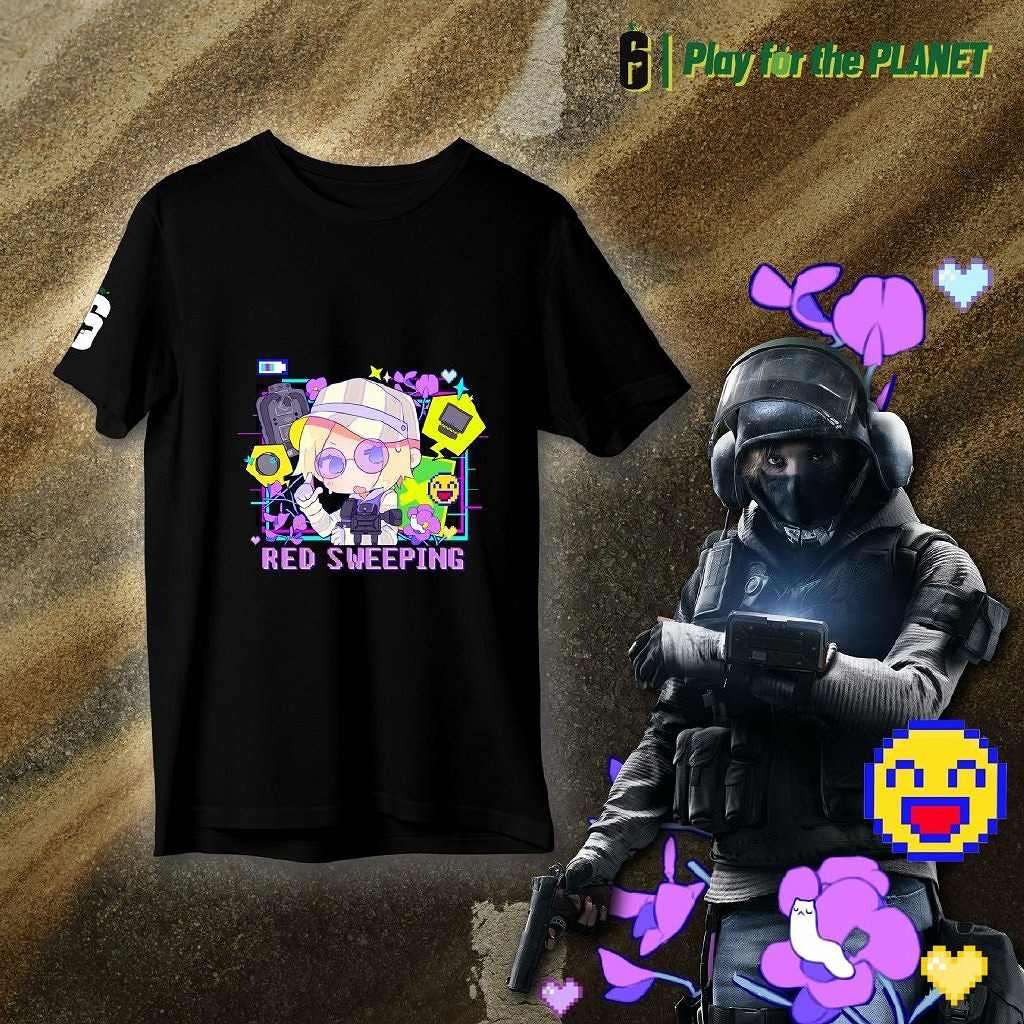 育碧推出《虹彩六號》公益T恤 助力社區公益2.0項目