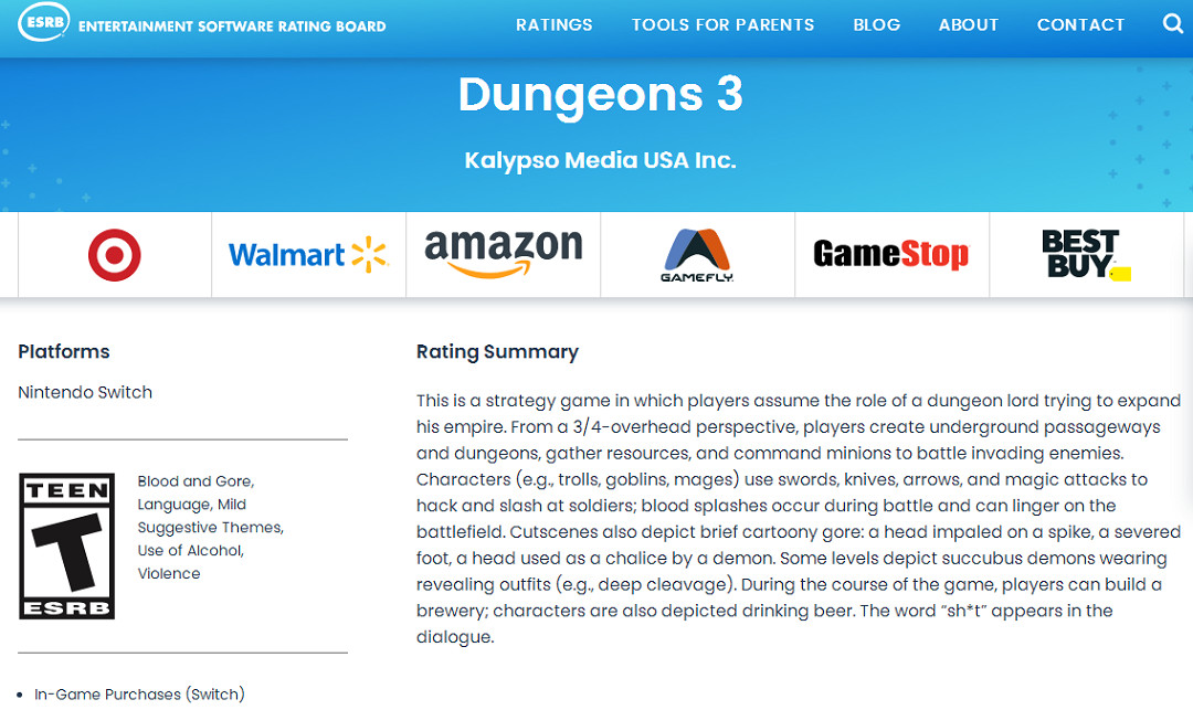 NS新聞 星露谷1.6更新在做了 NS地下城3評級泄露