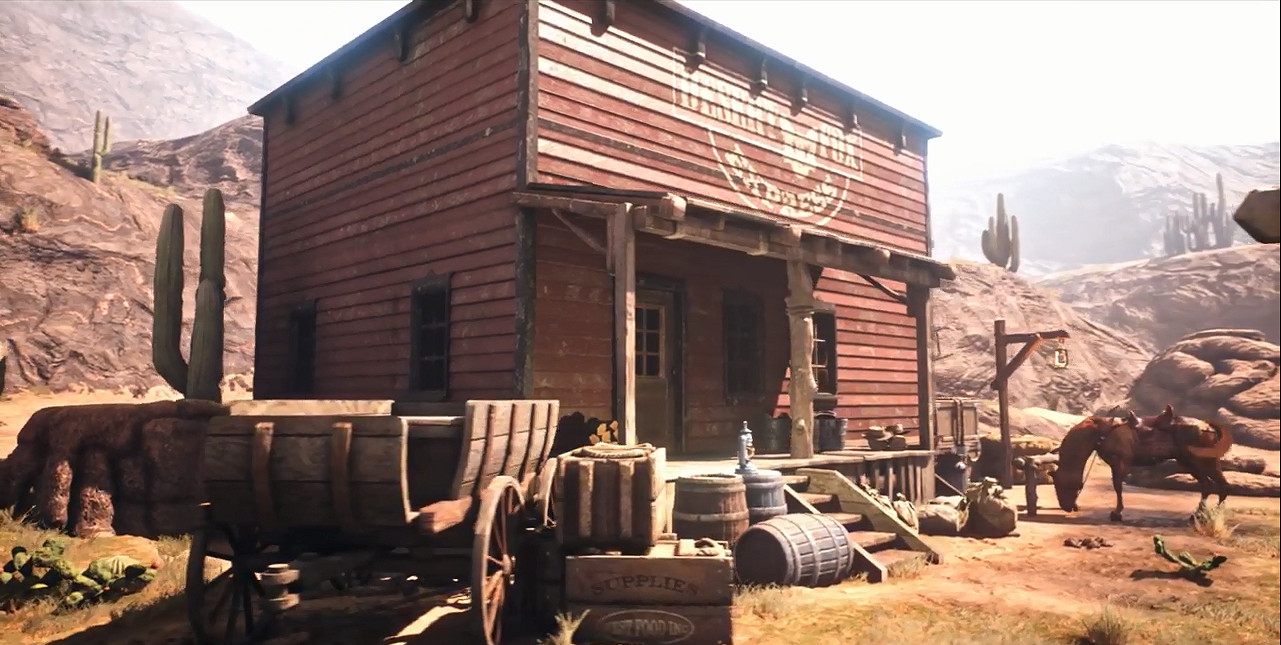 《荒野大鏢客》前身!飯製《紅死左輪》虛幻5概念預告 《荒野大鏢客》前身!飯製《紅死左輪》虛幻5概念預告