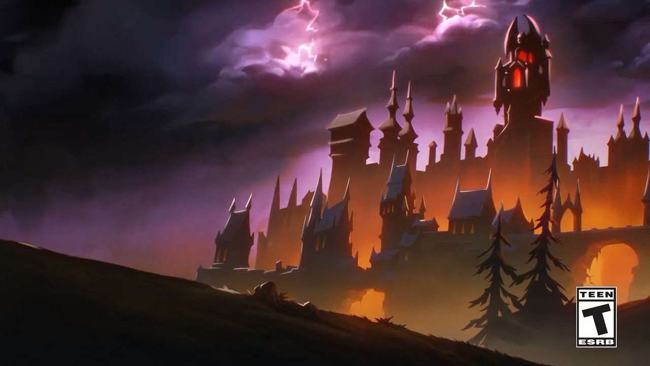 《爐石戰記》新版本前導預告 德納休斯油畫被劈開! 《爐石戰記》新版本前導預告 德納休斯油畫被劈開!