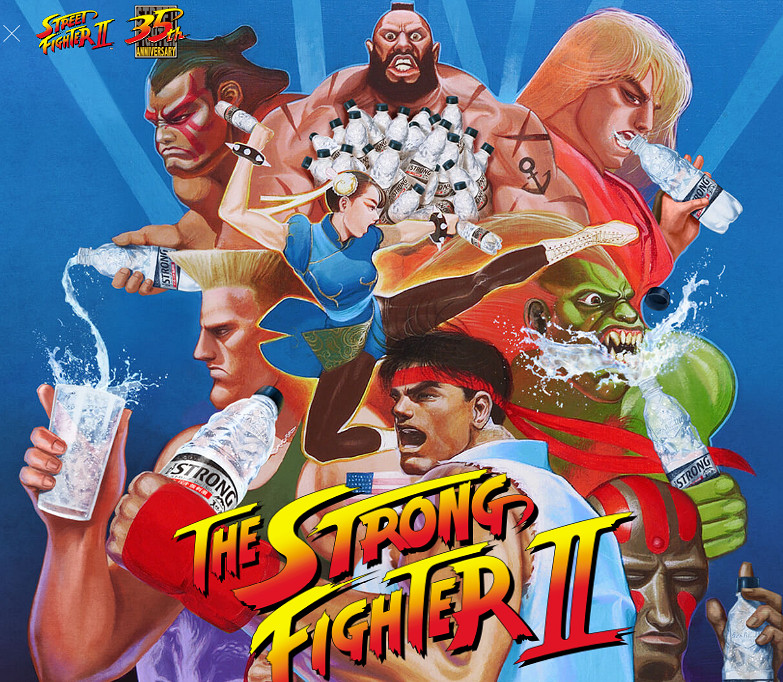 植入式廣告毫無違和感!三得利《快打旋風2》必殺技串燒廣告