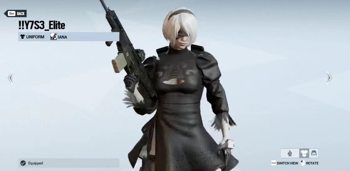 練塊兒的2B!《彩六:圍攻》連動《尼爾》截圖泄露 練塊兒的2B!《彩六:圍攻》連動《尼爾》截圖泄露