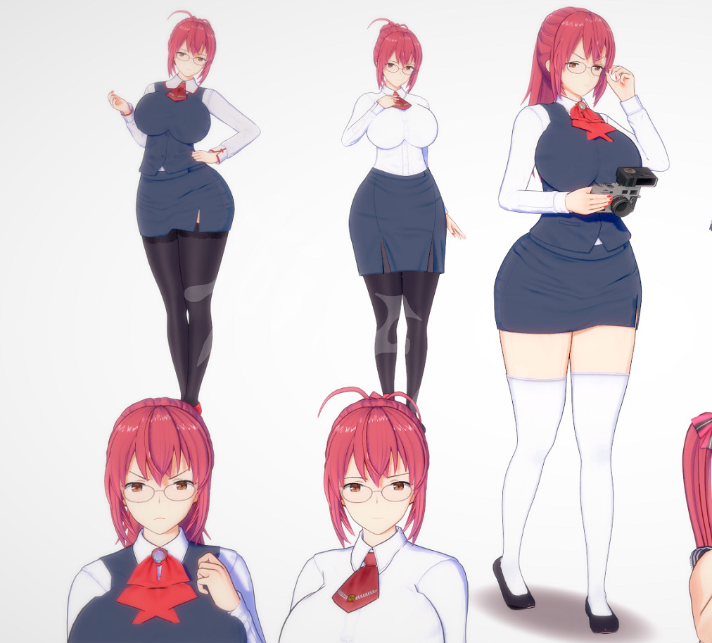 《戀活Sunshine》人物卡攝影部女教師分享 攝影部女教師怎麽捏？