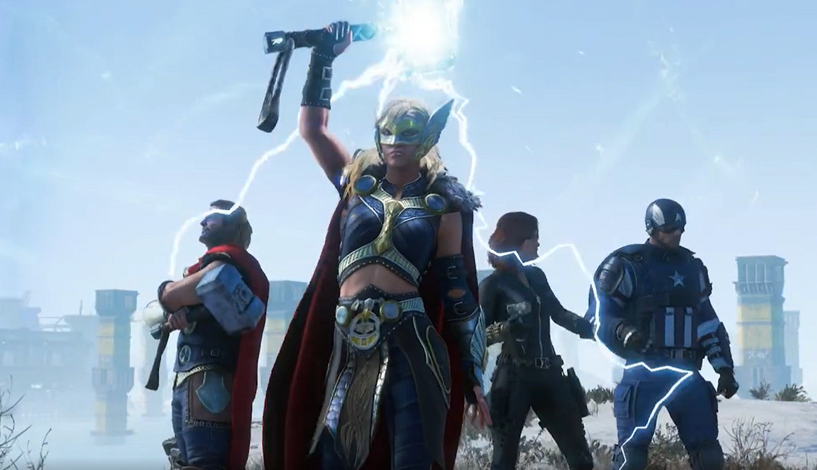 《漫威復仇者聯盟》發布女雷神角色預告：閃電連招！