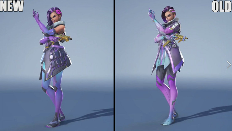 《鬥陣特攻：歸來》與《鬥陣特攻》英雄形象對比影片