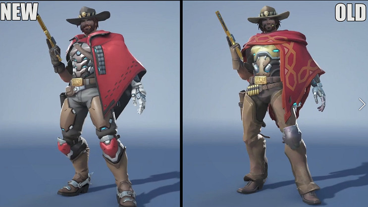 《鬥陣特攻：歸來》與《鬥陣特攻》英雄形象對比影片