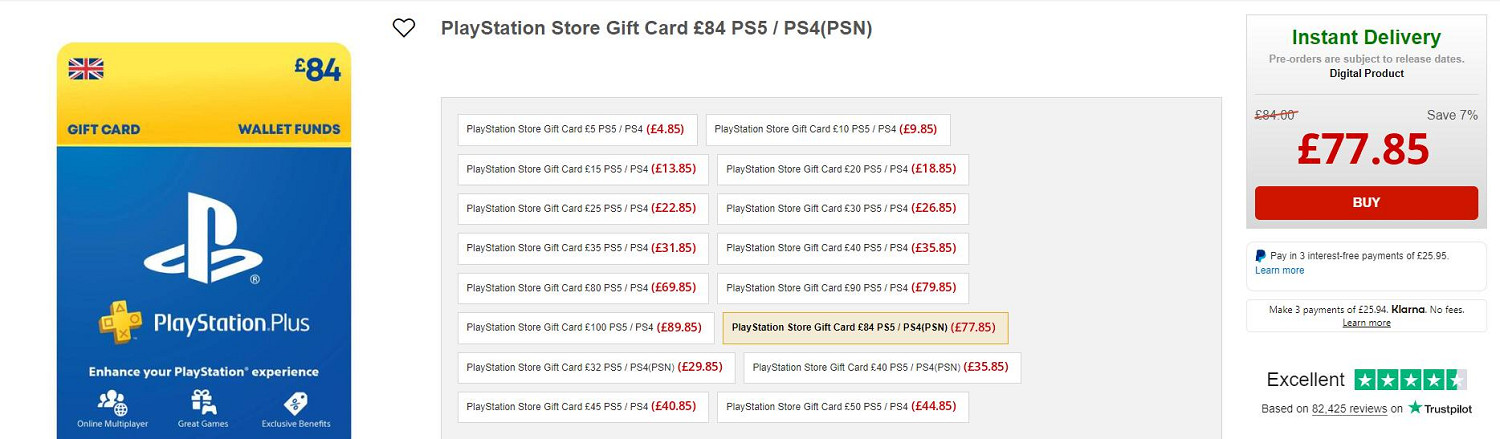 索尼推出新PS Plus禮品卡 面額等於一年高級會員費用 索尼推出新PS Plus禮品卡 面額等於一年高級會員費用